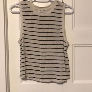 Garage striped tank top